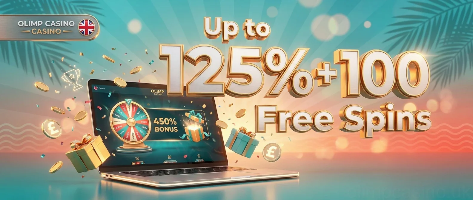 Up to 125%+ 100 Free Spins